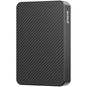 Powerbank Proove Carbon Slim MagSafe, 10000mAh, 22.5W, e zezë