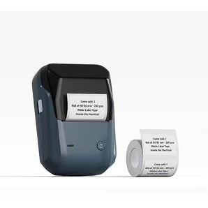 NIIMBOT B1 мини термички печатач, со 1 бесплатна ролна, сина