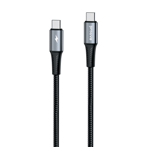 Kabllo karikimi Proove WireX Pro Type-C në Type-C, 100W, 1.5m, e zezë