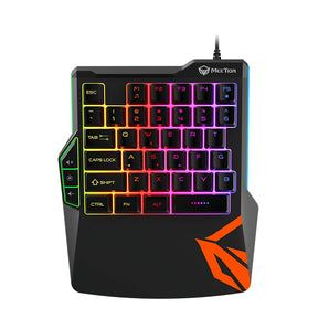 Tastierë One-Hand Meetion KB015, Membrane, RGB