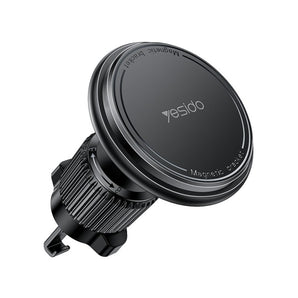Mbajtës për celular MagSafe Yesido C252 – 360° me kapje magnetike për ventilacionin e Makinës