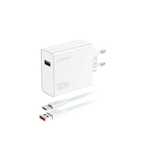 Adapter muri + kabllo Type-C Earldom EU48, 120W