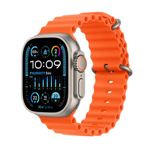 Apple Watch портокалово силиконски ремен 42/44/45/49MM