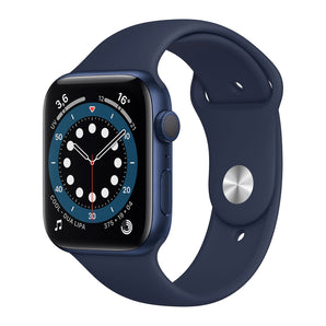 Гумен ремен за Apple Watch, сино затворено 42/44/45MM