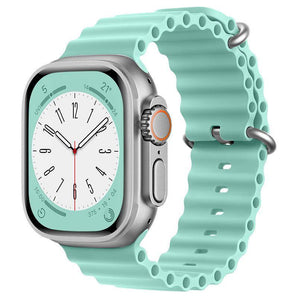 Силиконски ремен на Apple Watch Teal Ocean 42/44/45/49MM
