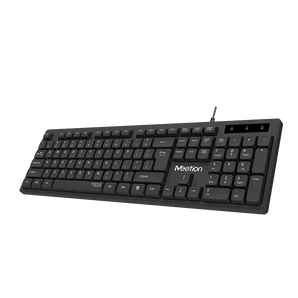 Tastierë Meetion K300, USB Standard, Kabllo, e zezë
